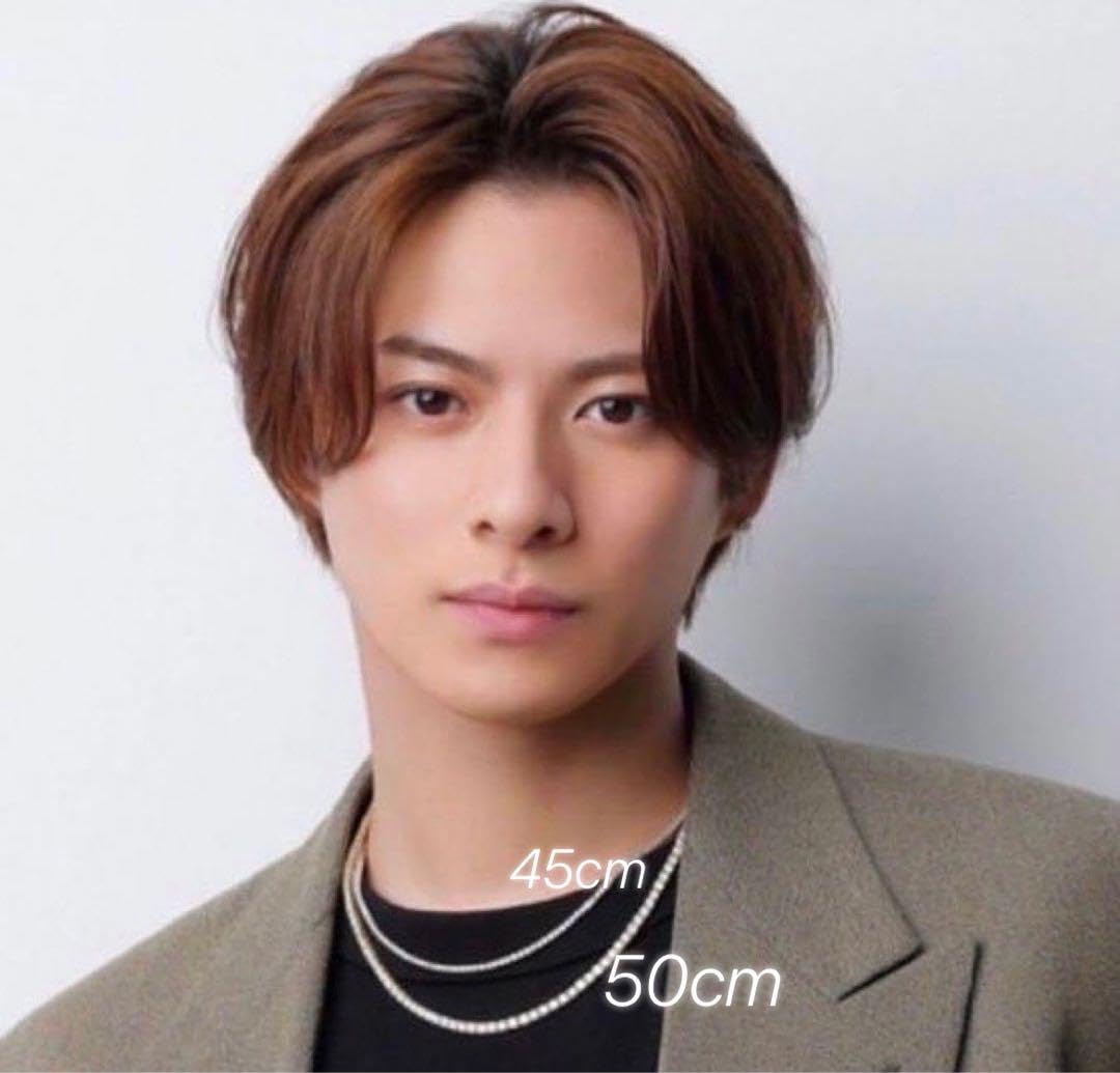 Amazon.co.jp: 芸能人愛用 平野紫耀さん 愛用モデルネックレス メンズ レディース シルバー : おもちゃ