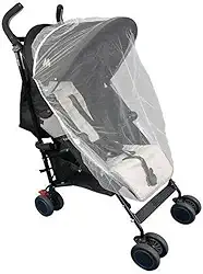 Baby Deluxe Mosquiteiro de Bebe Para Carrinho, Branco, 1 m x 1,20 m