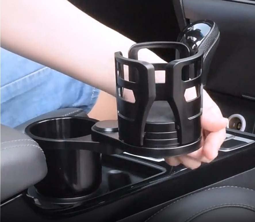 Extensor de portavasos 2 en 1 para carro miniatura 4