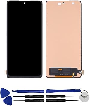 OYOG Compatible with Xiaomi 11T Pro, 2107113SG, 2107113SI, 2107113SR LCD Screen Repair Replacement Touch Panel Glass Screen Repair Parts Digitizer Frame Assembly Set with Repair Tool Set