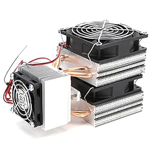 12V Halfgeleider Koeling Koelsysteem Thermo-elektrische Koeler voor DIY Mini Koelkast hoge kwaliteit aluminium + ABS materiaal