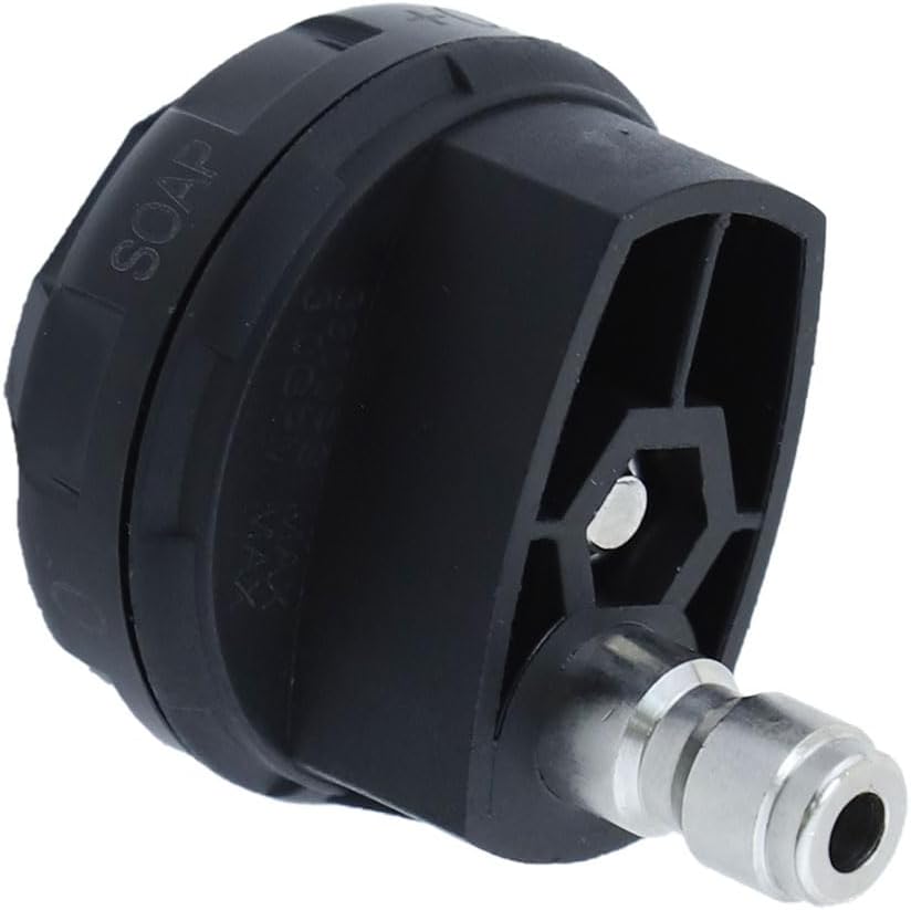 Compatible with Pressure Washer Nozzle Tips 6-in-1 Quick Changeover Adjustable with 1/4 Inch Connect 4000 PSI