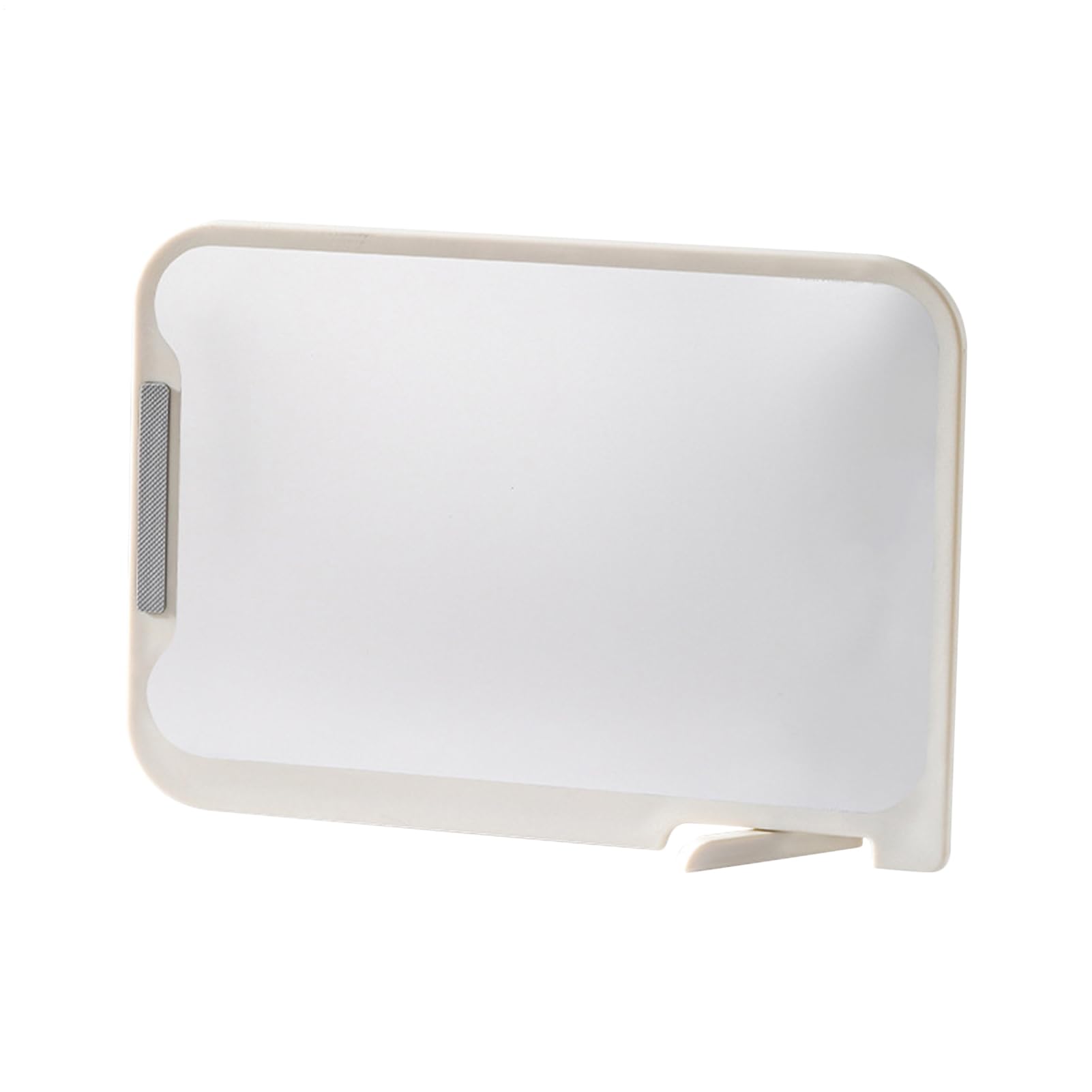 Planche à découper de cuisine double face en acier inoxydable et tapis antidérapant