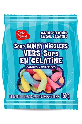 Lady Sarah Sour Gummy Wigglers 24 miniatura 1