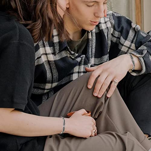 Atiptu Angel Wings Vintage Style Bracelet (Silver) #TOP2