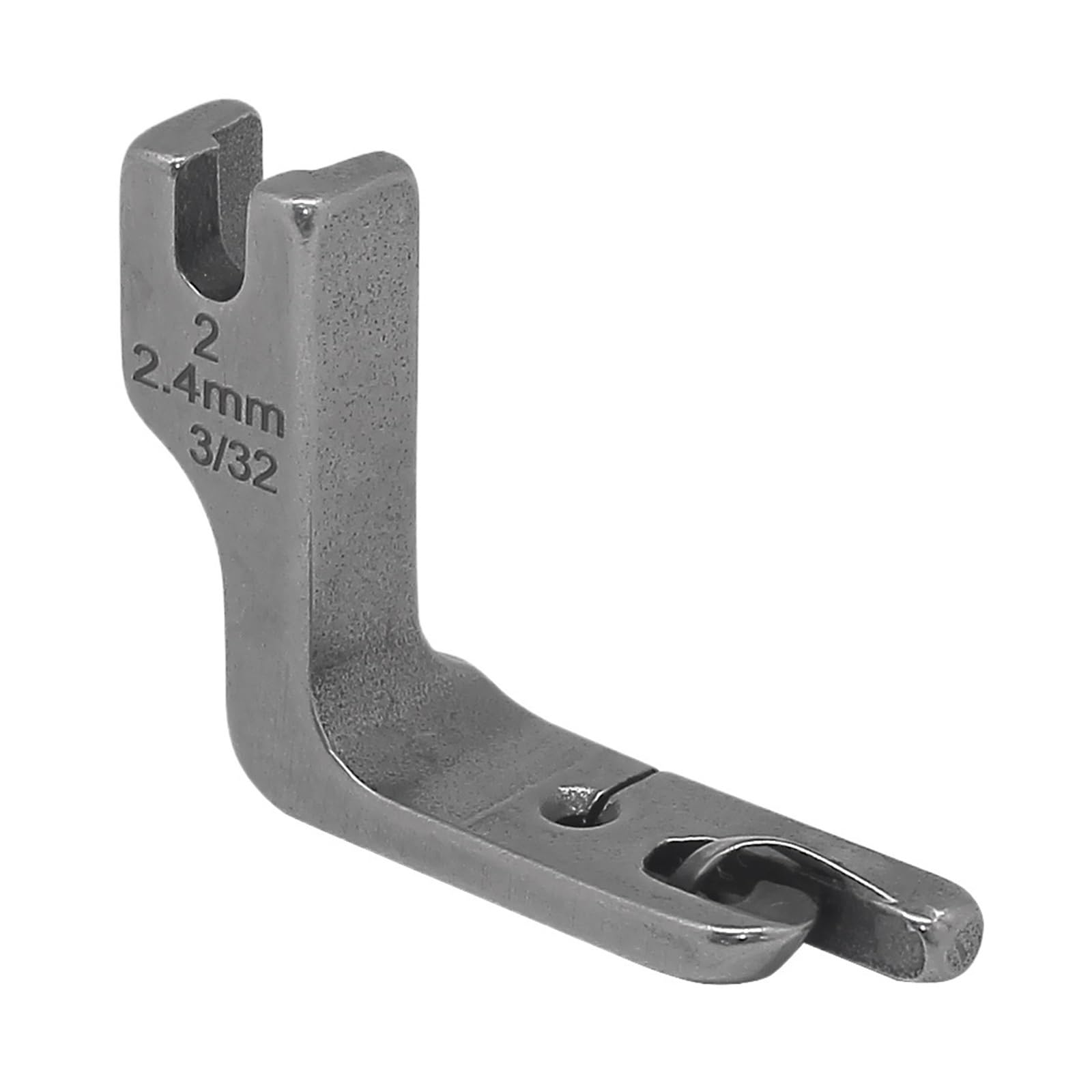 1PC Industrial Sewing Machine Rolled Hemming Presser Foot for Single Needle Machines Accessories(2.4MM)