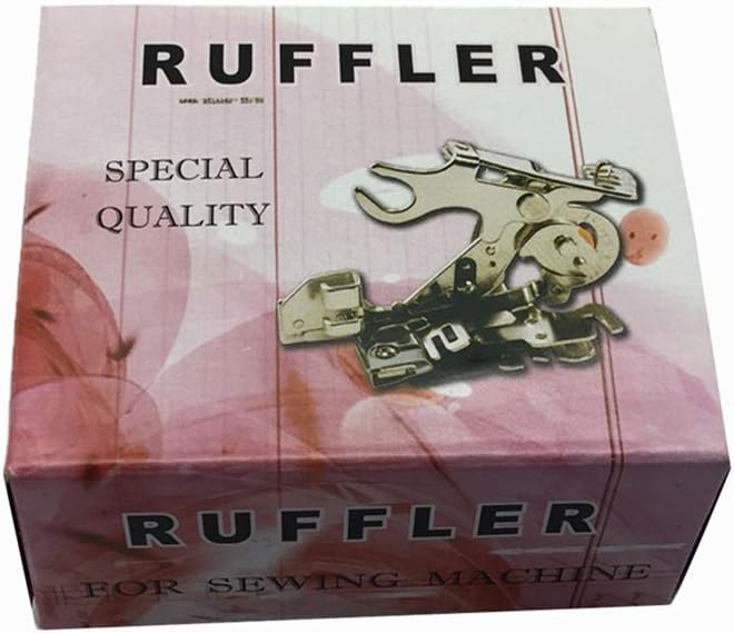 Ruffler Sewing Machine Presser Foot(#55705) for Singer Juki Brother Low Shank Sewing Machine