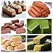 JOERSH 2pcs Granola Bar Mold Rectangle Silicone Candy Bar Mold Deep for Baking Chocolate Energy Bars/Protein/Nutrition/Cereal Bars/Cheesecake/12-Cavity Butter Mould