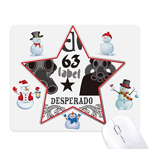 Tapis de souris original motif singe de Noël, le cadeau idéal de fin d'année