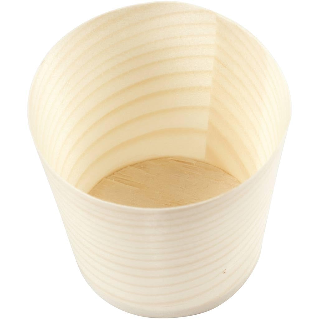 Creative 56941 Pine Cup, Size 6 cm x 5.5 cm, 12 Pieces
