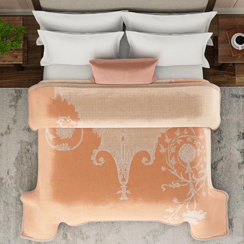 Image of MYTRIDENT Blanket for Winter Double Size, Classic Snug Stories Collection, 5 Kg Blanket Double - Audrey