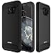 Mascheri For Galaxy S7 Edge Case Shock Absorbing Rugged Dual Layer Protective Scratch Resistant Hybrid Defender Cover Case for Samsung Galaxy S7 Edge - Black