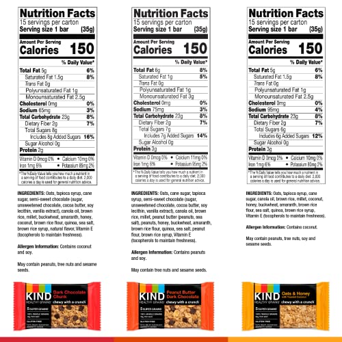 Kind 43028 Healthy Grains Bars, Variety Pack thumb #2
