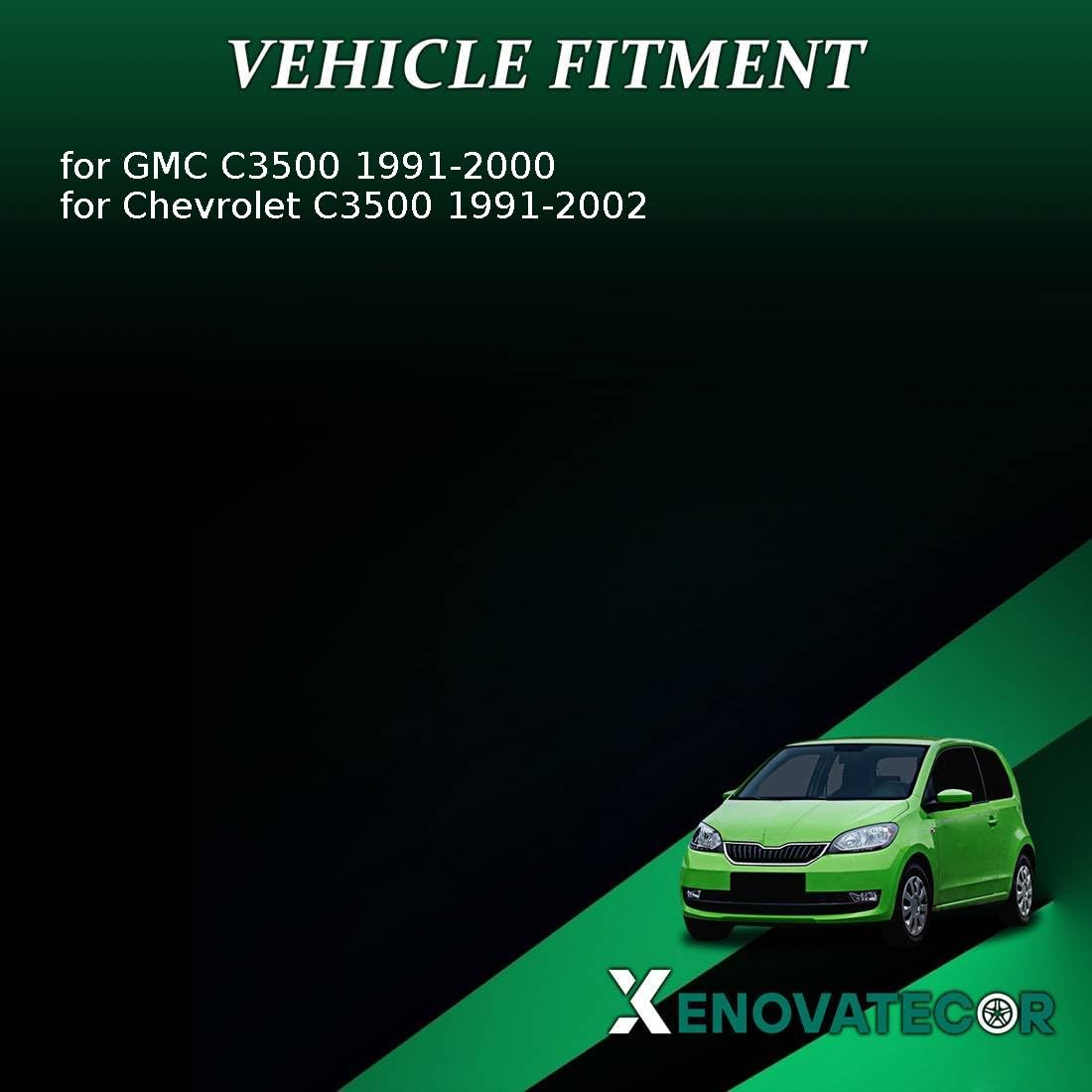 compatible with Steering Pitman Arm Replacement 26033290 Compatible with Chevrolet C3500 1991 1992 1993 1994 1995 1996 1997 1998 1999 2000 2001 2002 Compatible with GMC 1994-2000 Front 1 X