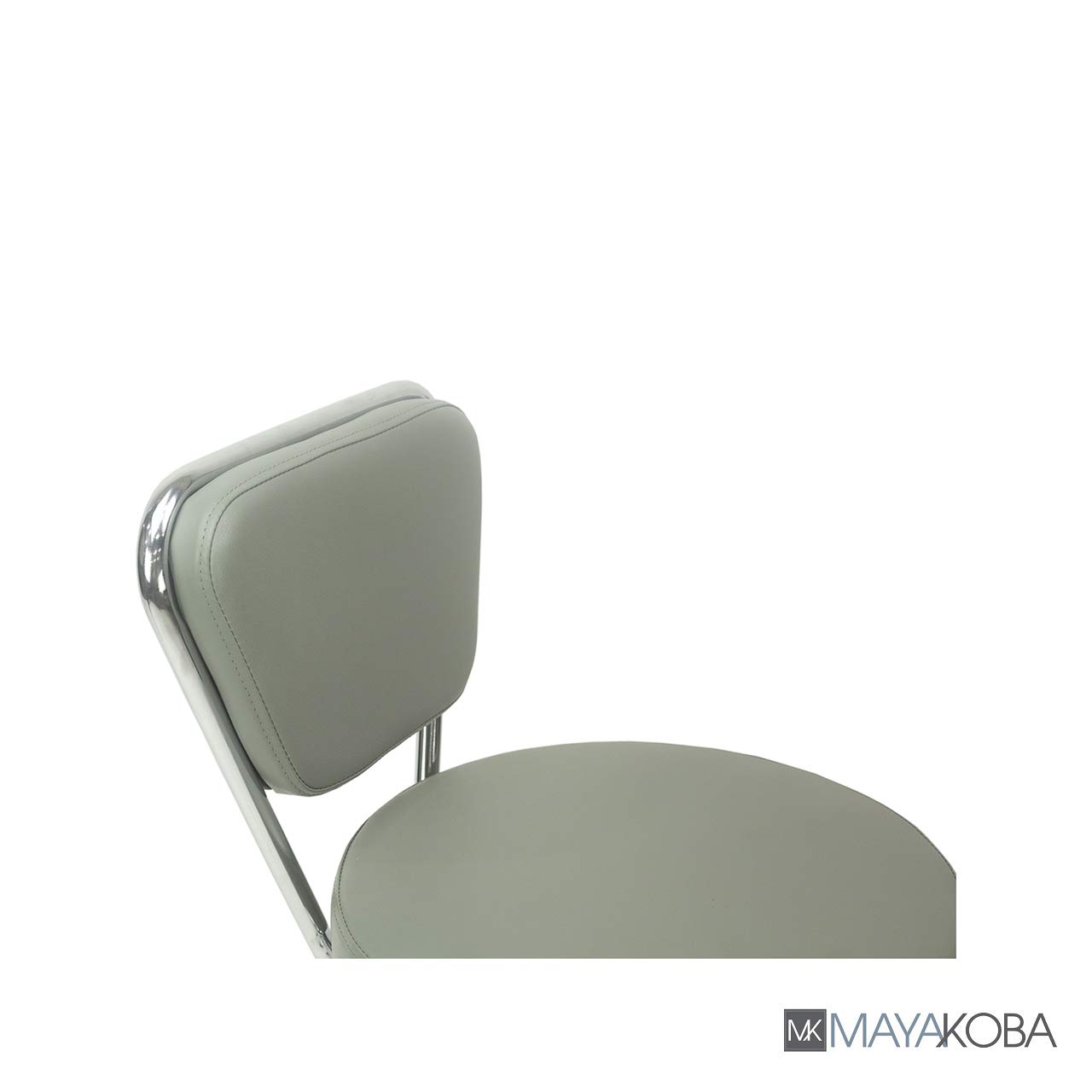 MAYAKOBA Salon Pedicure Stool, Pneumatic Adjustable Rolling Chair