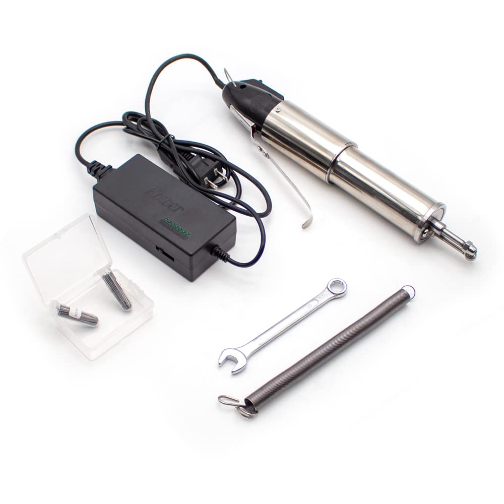 Transplanteur de cheveux semi-automatique électrique en silicone avec 200 aiguilles pour cuir chevelu