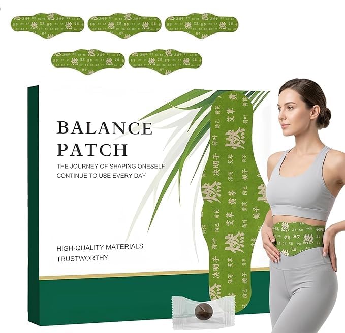 Image of Mini Ring Massager with 1 Free Herbal Balance Patch - 5 Speed Rechargeable Deep Tissue Percussion Body Massager with Plant-Based Belly Patch for Relaxation & Daily Wellness (Mini Ring Massager with 1 Free Herbal Balance Patch)