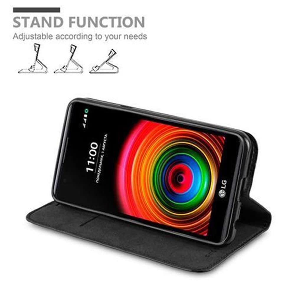 Cadorabo Ledertasche Für LG V60 ThinQ – Mit Standfunktion, Kartenfach & Magnetischem Verschluss