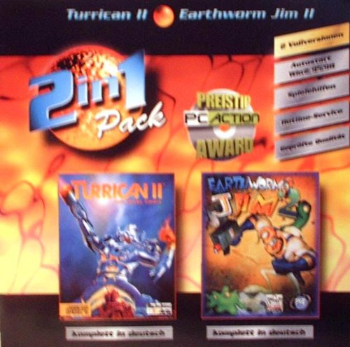 2in1 Turrican II + Earthworm Jim 2