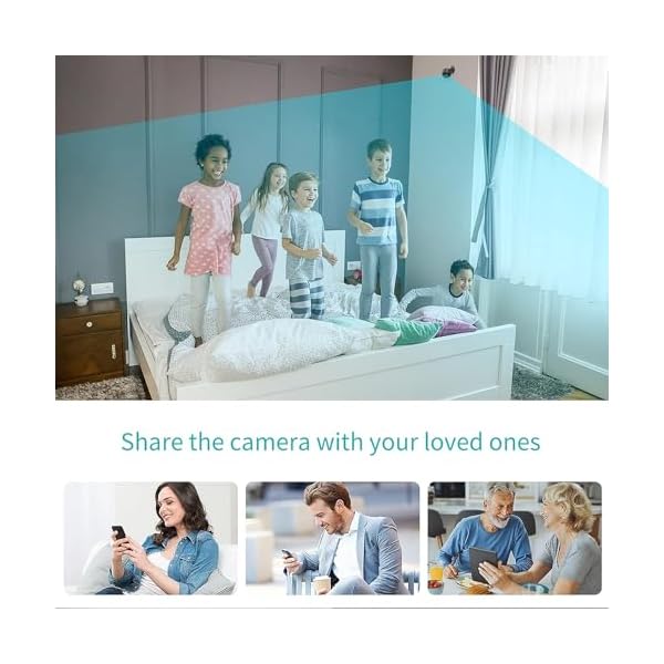 ELEFOCUS Wireless WiFi Camera Hidden Spy Camera,1080P Mini Nanny Cam Smart Home, Pet Dog Camera Indoor Outdoor Baby Camera 1080P Remote Portable,Secret House Camera with Motion Detection Night Vision - Image 7