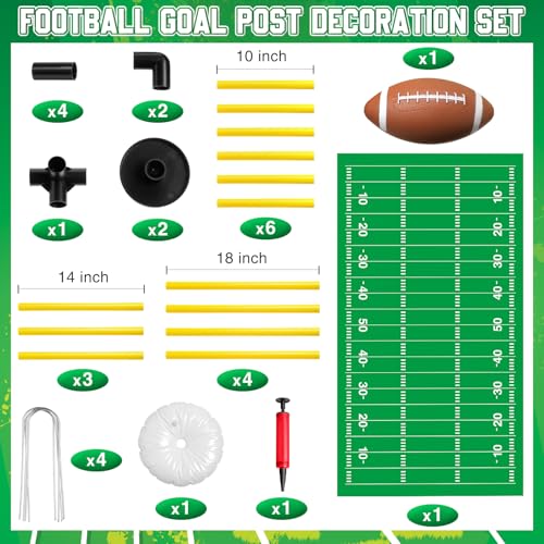 image for Hollowfly Football Field Goal Post Set Football Kicking Field Goal Pos
