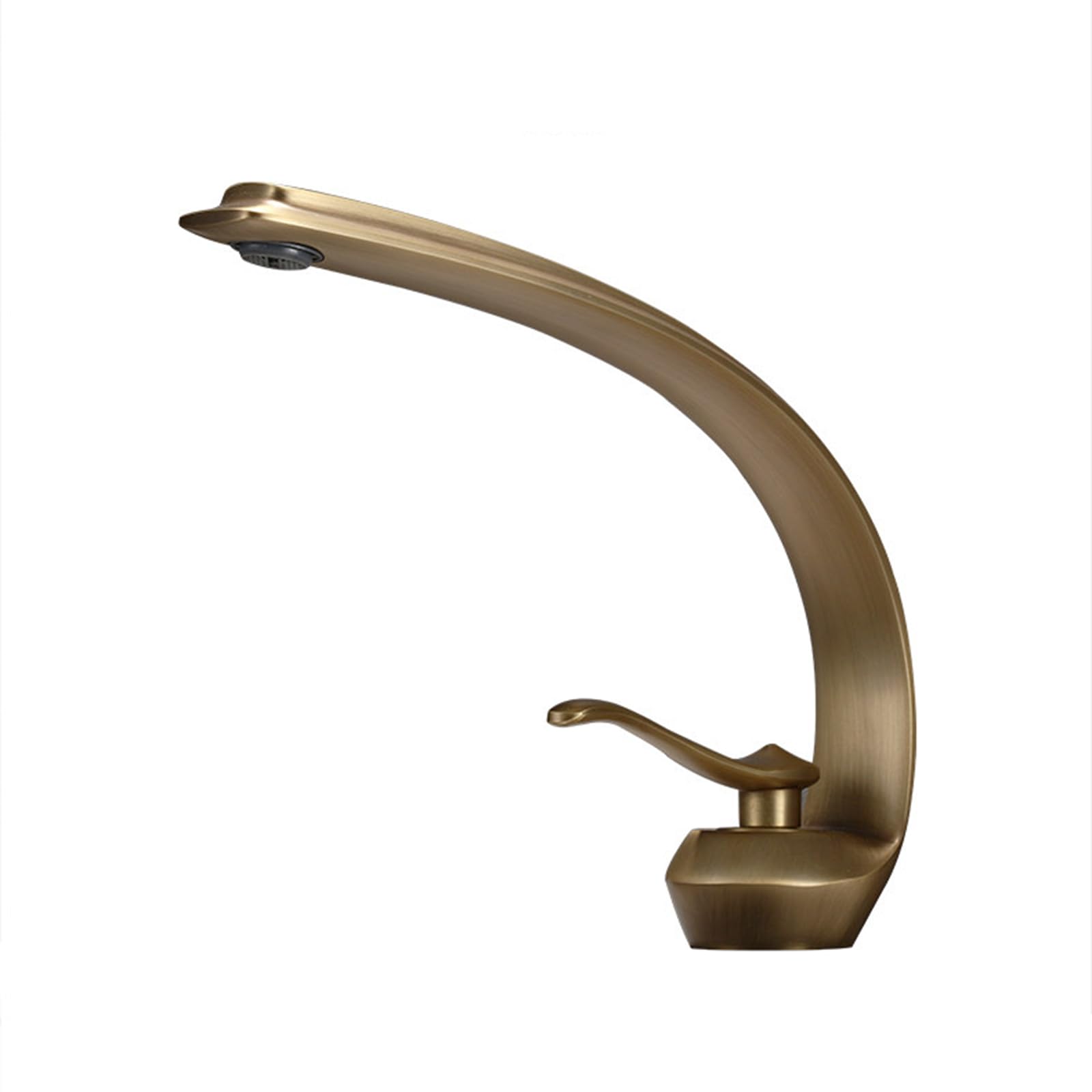 Robinet retro laiton pour meuble salle de bain fini les éclaboussures