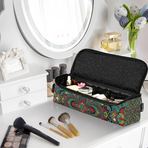 Organizador de Herramientas para Cabello 2 en 1 y Tapete Resistente al Calor Impermeable para Plancha, Rizadora y Secador de Pelo miniatura 7
