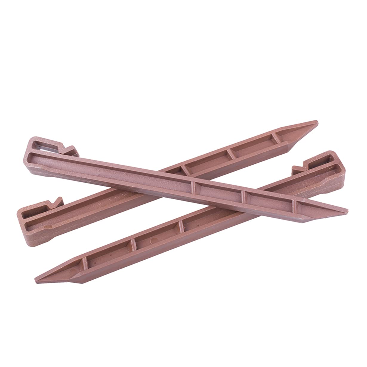50 Stück Metall-Kantenpfähle, 25,4 Cm – Runde Spikes Für Pflasterkanten, Unkrautvlies, Zelt & Garten