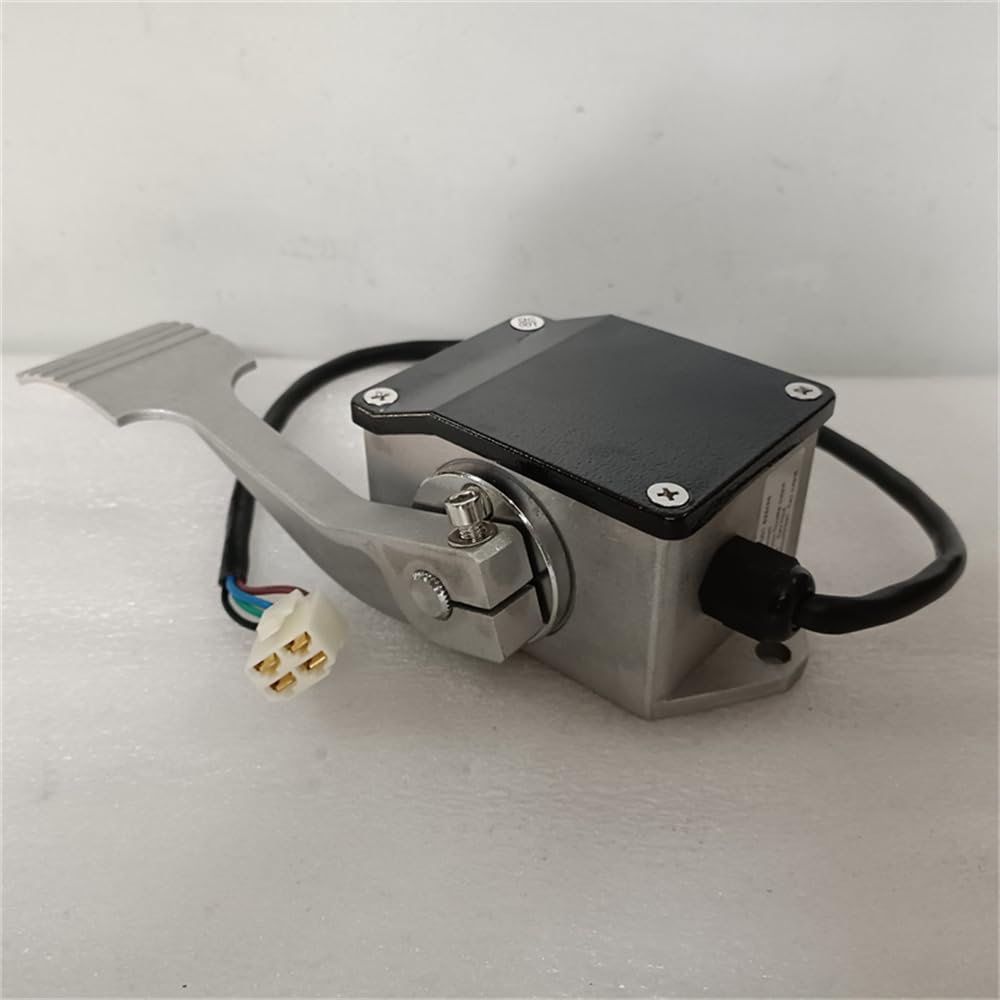 0-5K Ohm Elektronischer Gashebel Controller für Curtis FB-6 5K Fuß Gaspedal Elektrofahrzeug Gabelstapler Palette Golfwagen Zubehör (EFP-001 4 Drähte)
