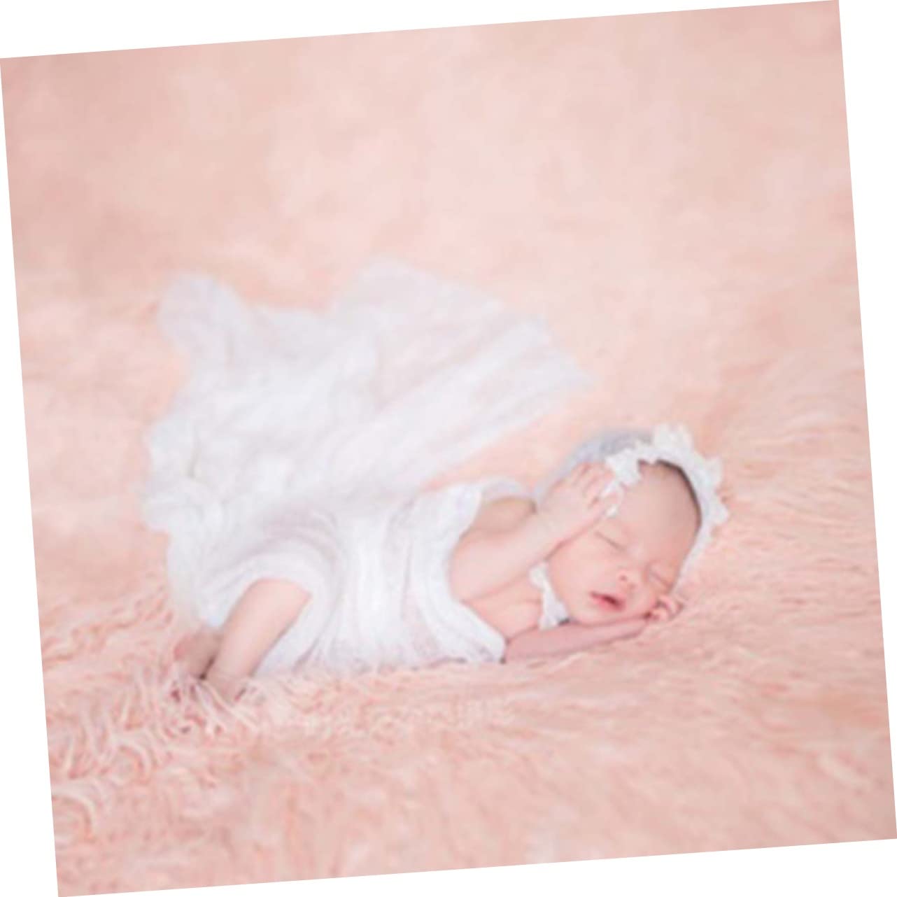 TOYANDONA 6piezas De Envoltura para Niño Niña Swaddle De Transpirable y Elástico para Recién Nacidos y Rosa para Fotografía y Sueño
