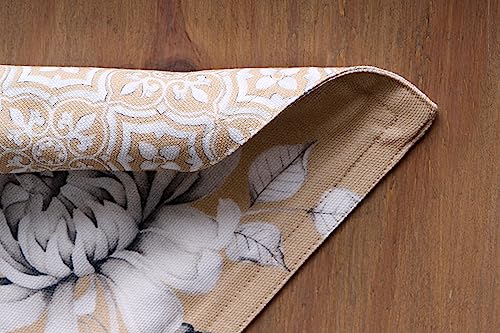Maison d' Hermine Placemats Set of 4 100% Cotton Washable Cloth Place Mats - Image 4