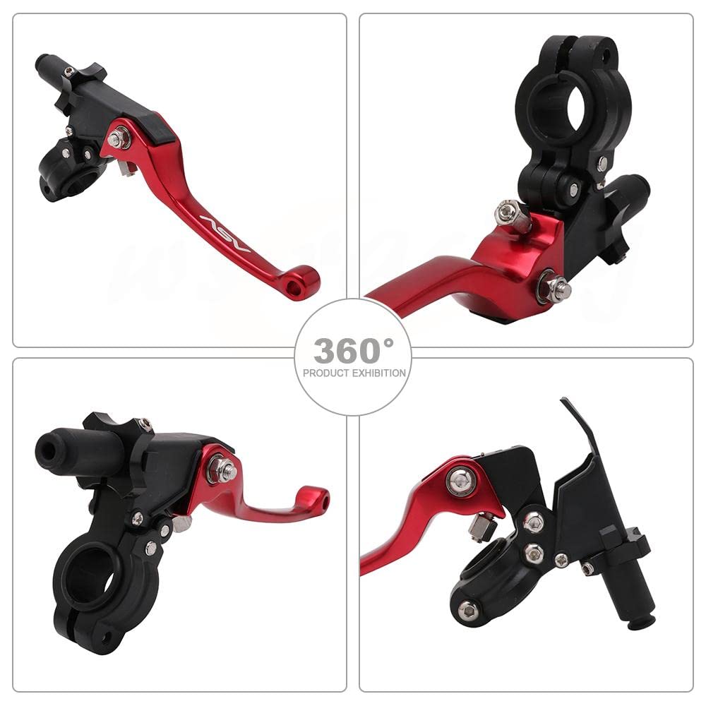 Manetas Moto Palancas de embrague de freno plegables Maneta Freno Moto (Color : Noir)