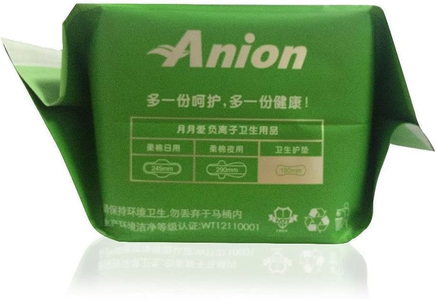 Winalite Lovemoon Sanitary Napkins Pantiliner WinIon Anion Sanitary Napkins Pantiliner Anion Pads (16 Packs x 24 Pads)