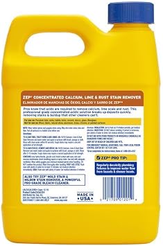 Calcium, Lime & Rust Stain Remover, 32-oz. Concentrate