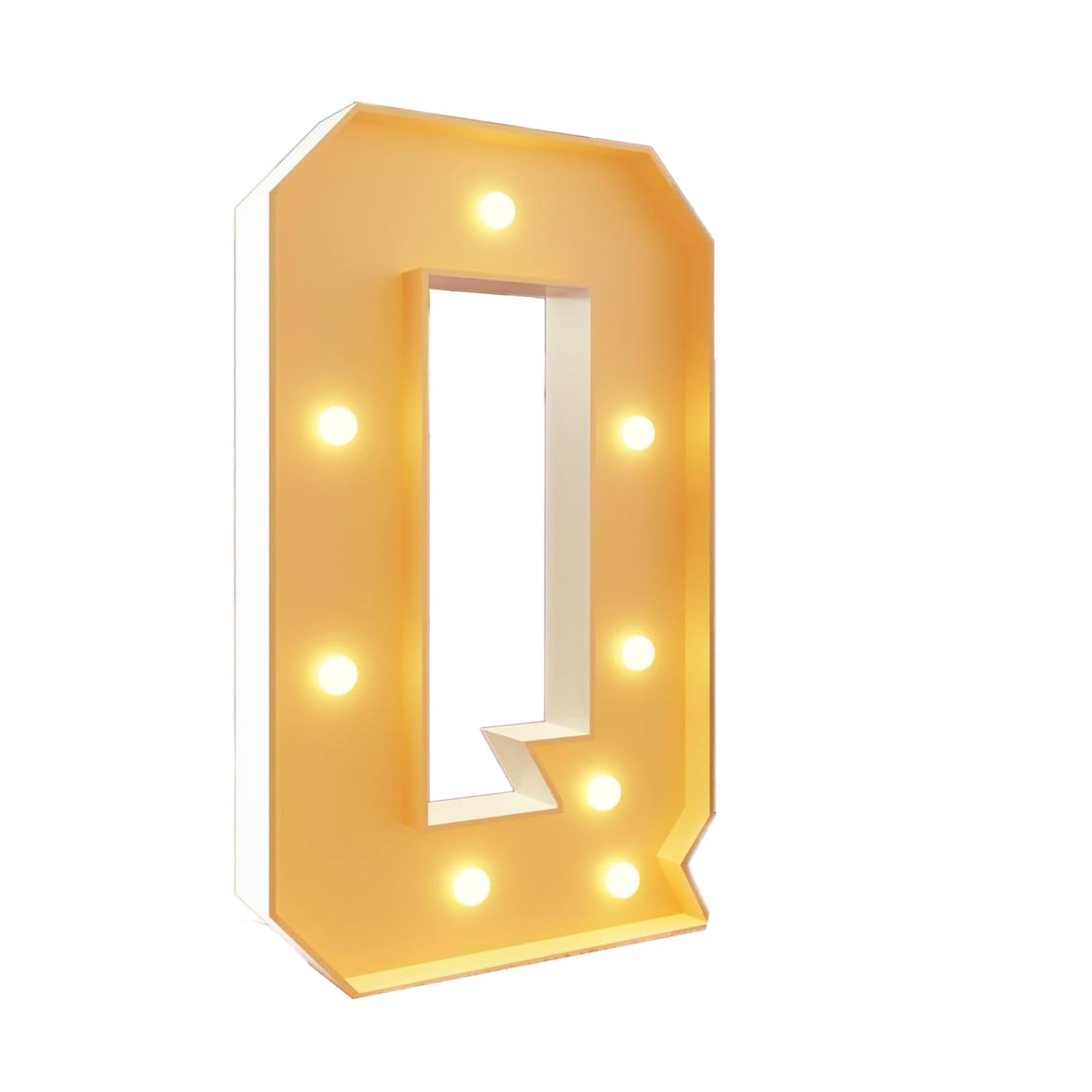 4FT Marquee Letters LED Light Up Letter(Letter Q)