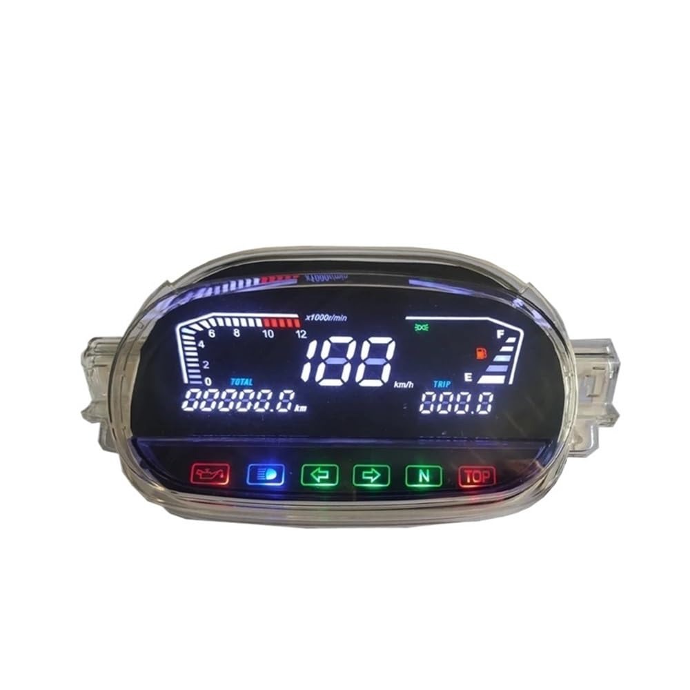 Odómetro Motocicleta Velocímetro para Y125zr Y125z 125z 125zr Medidor Digital Assy Mile Velocímetro Motocicleta Tacómetro Instrumento