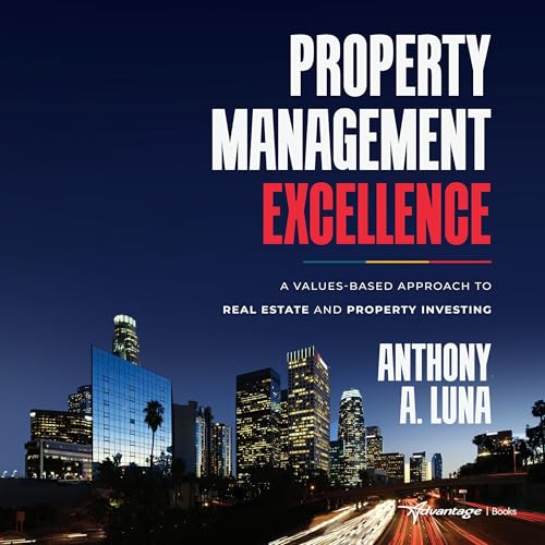 Diseño de la portada del título Property Management Excellence