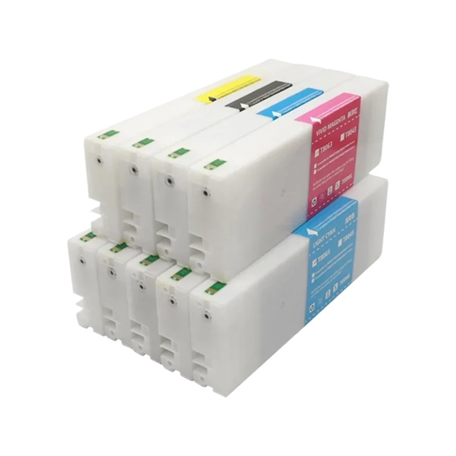 Compatibile con Epson, cartuccia T8041 P6000 P7000 | Inchiostro pigmentato T8041-T8049 con chip monouso for SureColor P6000 P7000 P8000 P9000(EU.T8048-MBK)