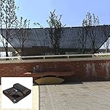 Toile D'ombrage,filet D'ombrage Protection Solaire,couvertures De Plantes De Serre,bâche D'ombrage Anti-uv,clôture De Protection Noire,coupe-vent,anti-âge,54 Tailles,3.5x4m/11.5x13.1ft
