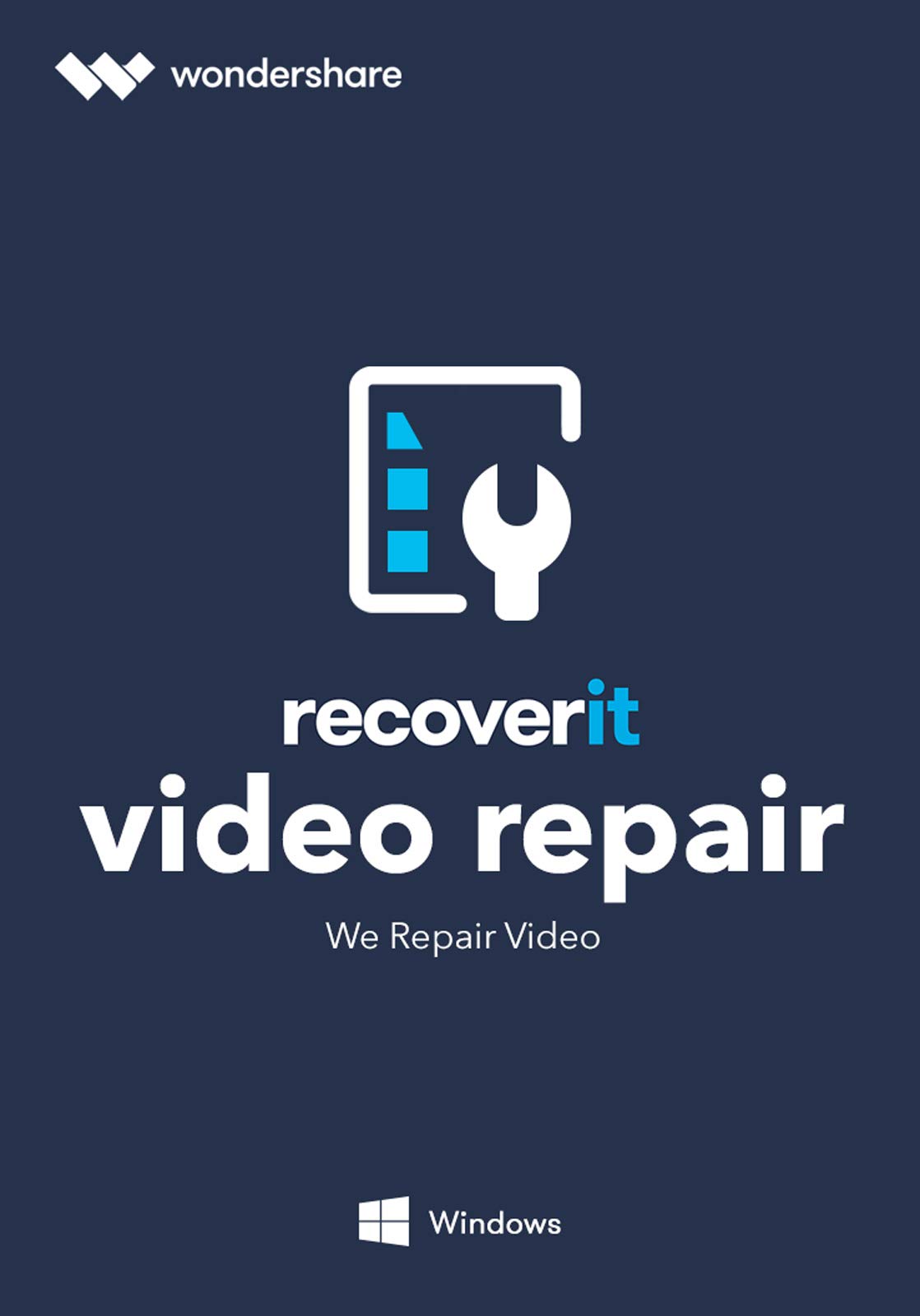 Wondershare - recoverit - Video Repair Tool - Lifetime - 1 Gerät für PC | PC Aktivierungscode per Email