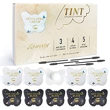 Lash Color Kit Black Eyelash Color for Lashes and Brows, Instant Result with Natural Effects Lasts 4 Weeks Easy to Use for Salon & Home