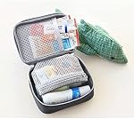 Sac de voyage Premiers soins, petit kit de survie Premiers secours Sac vide pour la maison Outdoor Travel Camping Randonnée Backpacking Vehicle, Mini Sac de rangement de l'organisateur médical vide paquet de 2