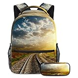 Multifunktionaler Rucksack: Dieser Rucksack kann als Schultasche, Reisetasche, süßer Kinderrucksack verwendet werden, ideal für Primar/Sekundar/College/High School, Picknick, Camping, Wandern, Schule Outdoor-Aktivitäten und andere Anlässe.