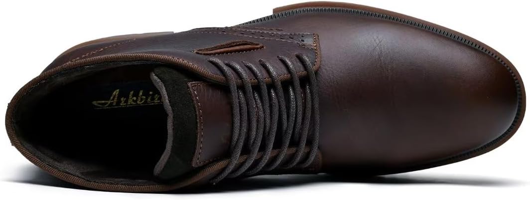 Arkbird Chukka Boots Fashion and Comfort Casual Oxfords Ankle Lace Up Boot - Image 4
