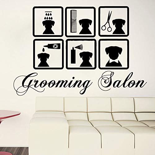 Gadgets Wrap Dog Care Wall Decal Grooming Salon Wall Sticker Pet Shop Home Décor (B08B4K94WZ) Amazon Price History, Amazon Price Tracker