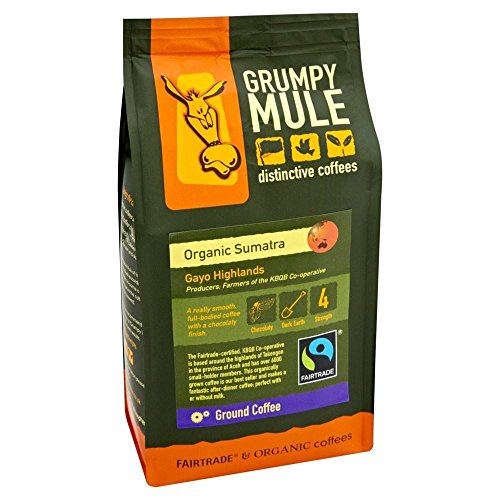 Sumatra café de spécialité moulu Grumpy Mule arabica équitable bio