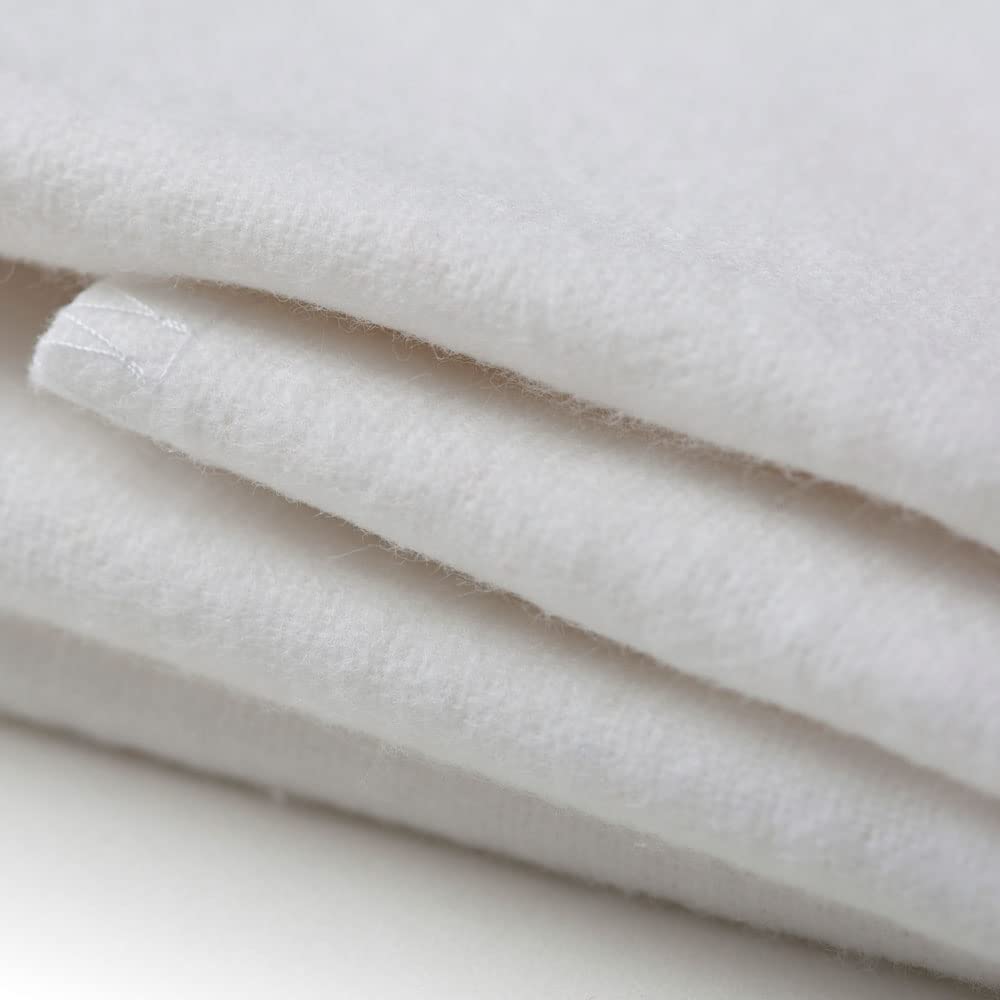 Grünspecht 163-00 Fodera per lettino impermeabile 50 x 70 cm Bianco