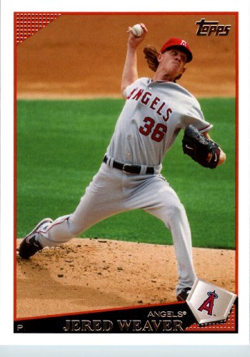 2009 Topps Team Edition Anaheim Angels Baseball Card #LAA3 Jered Weaver