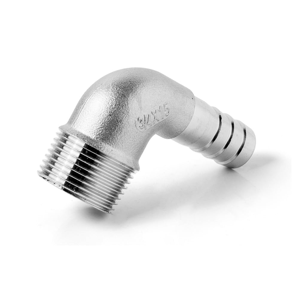 Coude de dérivation 90 inox évite le blocage des fluides sur filetage mâle 2" BSPT