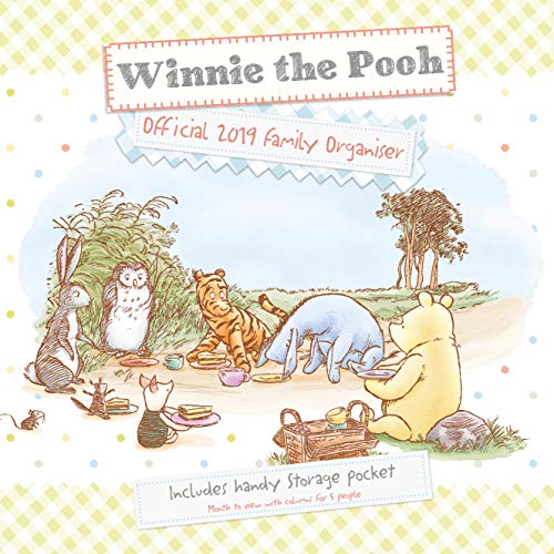 Télécharger Winnie The Pooh Classic Family Organiser Official 2019 Calendar - Square Wall Calendar Format livre En ligne